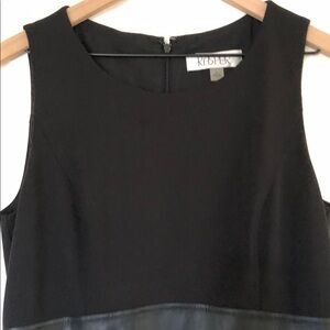 Kasper Black Sleeveless Dress